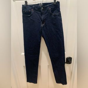 Polo, Ralph Lauren Boys Dark Blue Straight Jeans